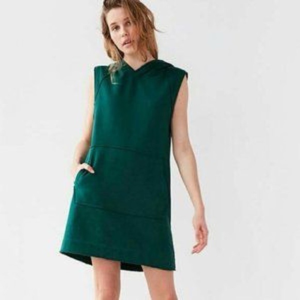 BDG Heather Muscle Hoodie Dress